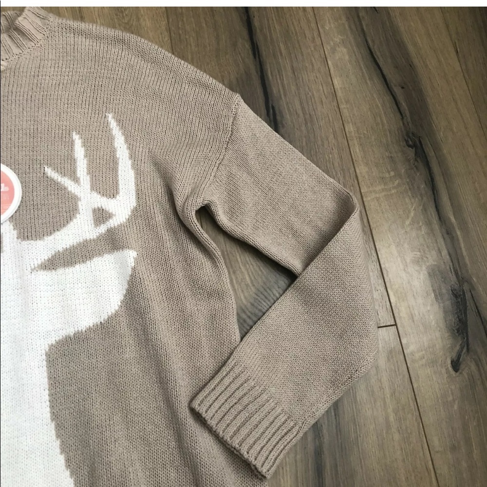 NEW Show me your Mumu Christmas Varsity Sweater - Picture 3 of 8